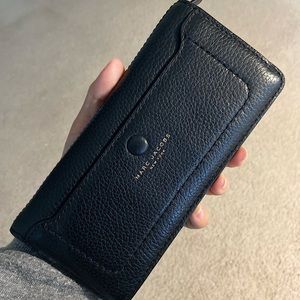 Marc Jacobs Wallet Card Holder Purse Black